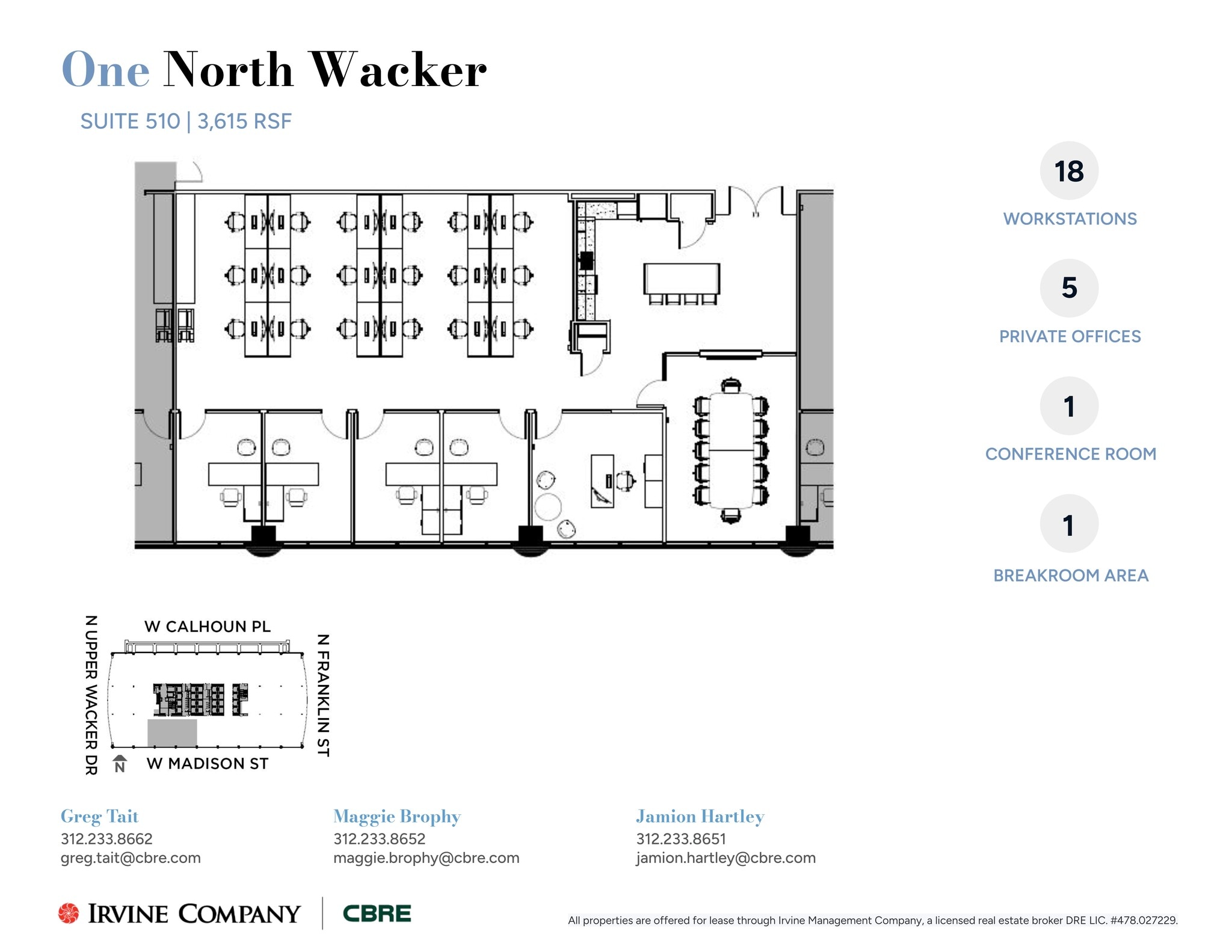 1 N Wacker, Chicago, IL à louer Plan de site– Image 1 sur 5