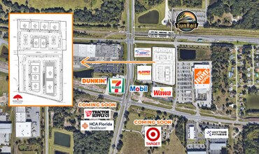 1625-1636 S Poinciana Blvd, Kissimmee, FL - VUE AÉRIENNE  vue de carte