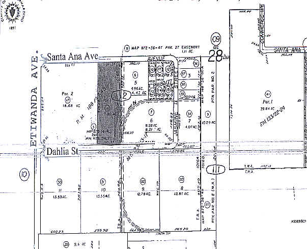 13052 Dahlia St, Fontana, CA à louer - Plan cadastral – Image 2 sur 2