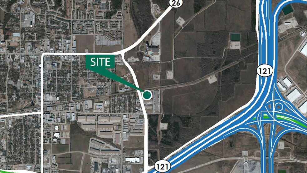 1061 Texan Trl, Grapevine, TX à louer - Aérien – Image 3 sur 5