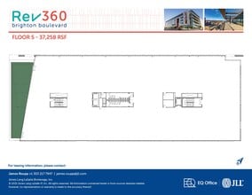 3600 Brighton Blvd, Denver, CO à louer Plan d’étage– Image 2 sur 2