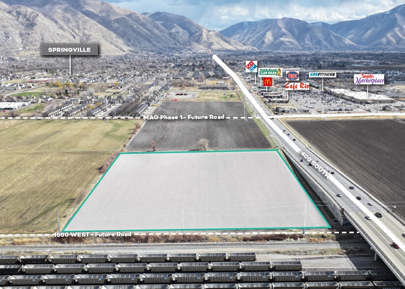 Approx. 1500 West 400 South, Springville, UT à vendre - Aérien – Image 2 sur 3
