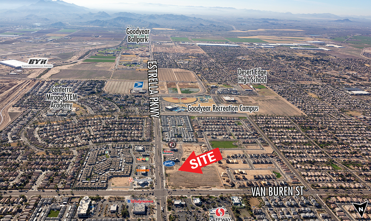 SWC Estrella Pkwy & Van Buren St, Goodyear, AZ à vendre Photo de l’immeuble– Image 1 sur 5