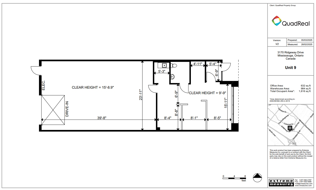 4181 Sladeview Cres, Mississauga, ON à louer Plan d’étage– Image 1 sur 1