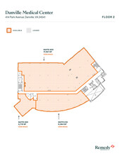 414 Park Ave, Danville, VA à louer Plan d’étage– Image 1 sur 5
