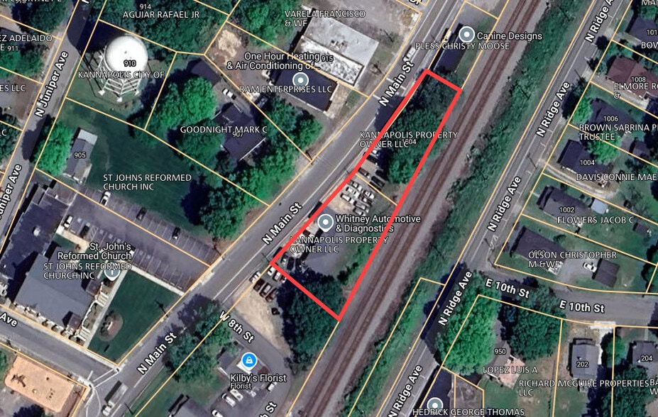 910 N Main St, Kannapolis, NC à vendre - Aérien – Image 2 sur 2