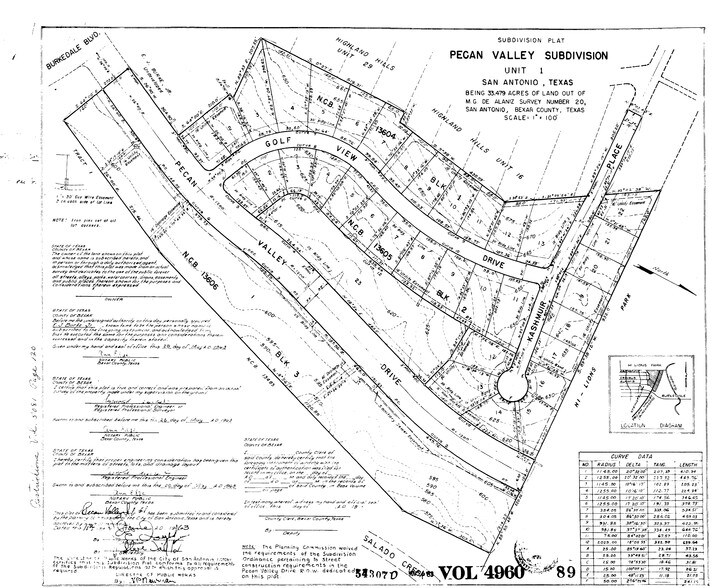 4500 Pecan Valley Dr, San Antonio, TX à vendre - Plan cadastral – Image 2 sur 3