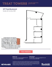 1255 Treat Blvd, Walnut Creek, CA à louer Plan d’étage– Image 1 sur 1