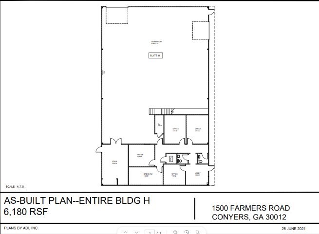 1500 Farmer Rd, Conyers, GA à louer - Photo de l’immeuble – Image 2 sur 2