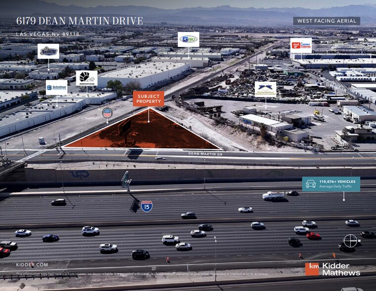 6179 Dean Martin Dr, Las Vegas, NV à vendre - Photo de l’immeuble – Image 3 sur 20