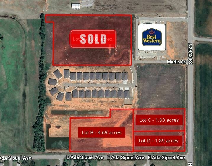 Ada Sipuel Ave & Grand Ave, Chickasha, OK à vendre - Photo de l’immeuble – Image 2 sur 3