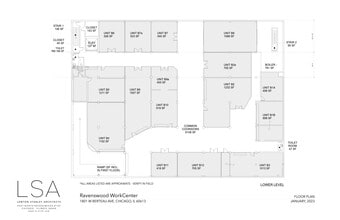 1801 W Berteau Ave, Chicago, IL à louer Plan de site– Image 1 sur 1