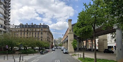 Paris - Vue aérienne  vue de carte
