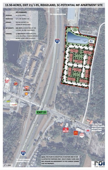 58 Firefly Dr, Ridgeland, SC à vendre - Plan cadastral – Image 3 sur 3