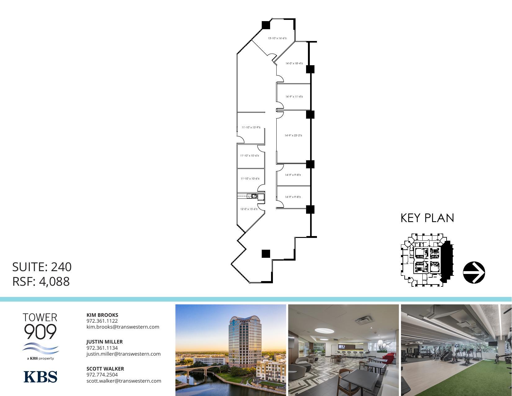 909 Lake Carolyn Pky, Irving, TX à louer Plan d’étage– Image 1 sur 1