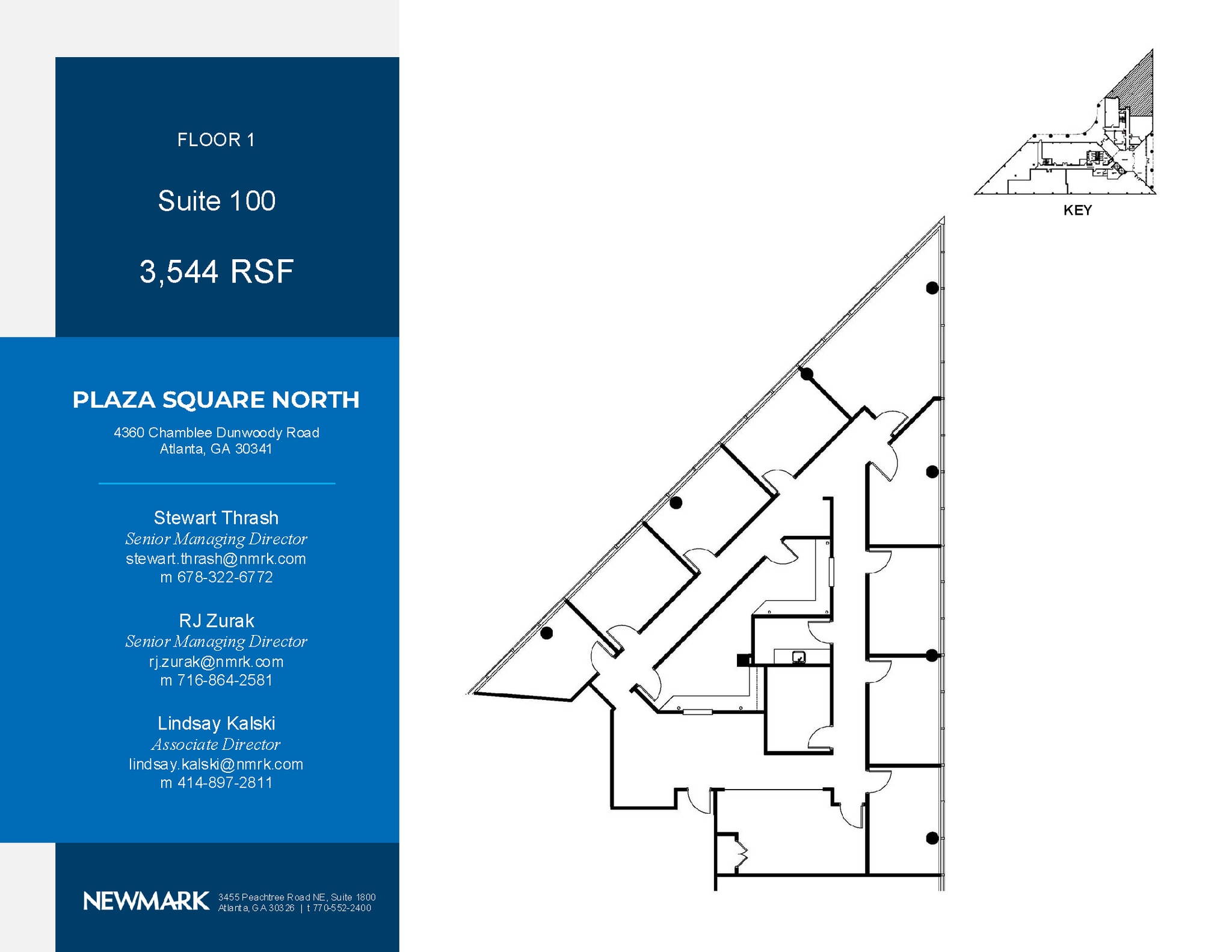 4360 Chamblee Dunwoody Rd, Atlanta, GA à louer Plan d’étage– Image 1 sur 1