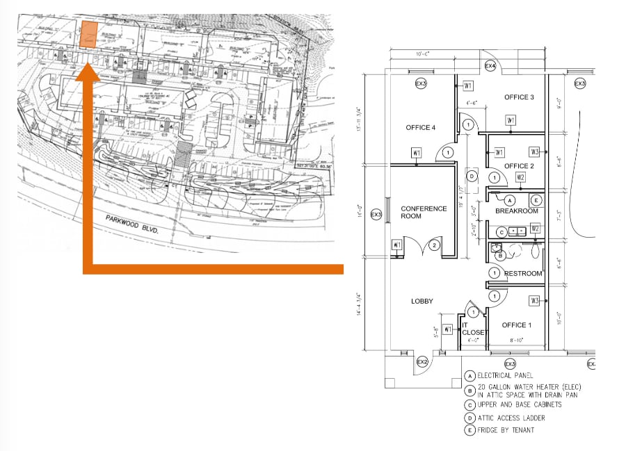 7000 Parkwood Blvd, Frisco, TX 75034 - Lot D100 - - Plan d’étage - Image 1 of 4
