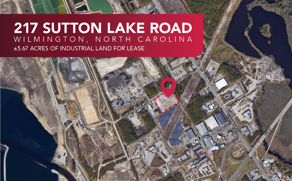 217 Sutton Lake Rd, Wilmington, NC à louer - Aérien – Image 2 sur 7