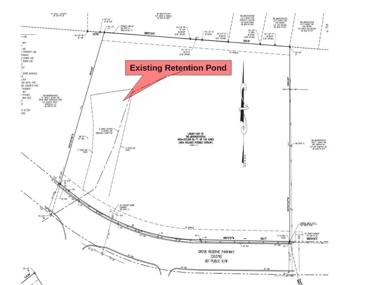 Grove Reserve Parkway Pky, Piedmont, SC à vendre - Plan cadastral – Image 1 sur 1