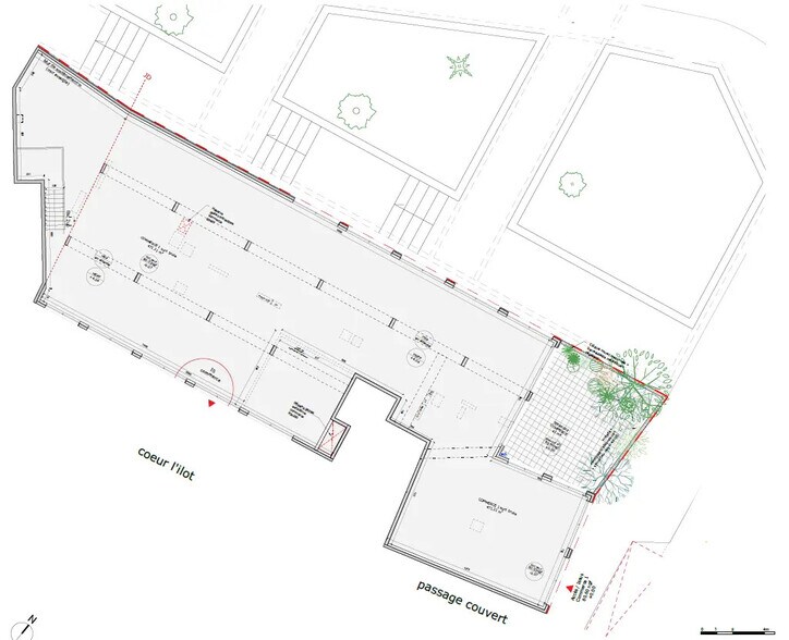 Local commercial dans Évry-Courcouronnes à louer - Plan d’étage – Image 2 sur 3