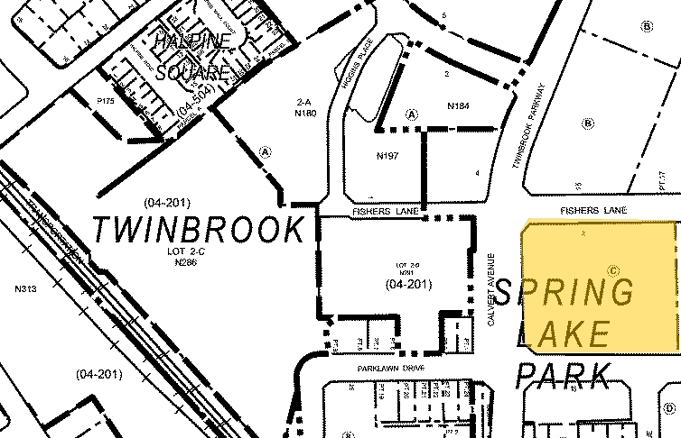12441 Parklawn Dr, Rockville, MD à vendre - Plan cadastral – Image 3 sur 3