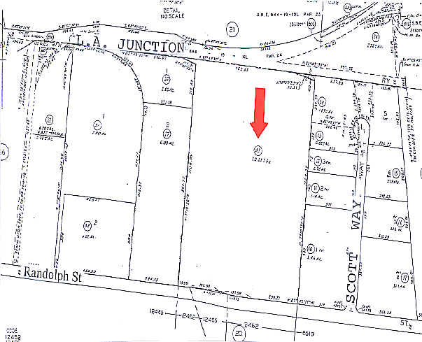 6201-6211 Randolph St, Commerce, CA à louer - Plan cadastral – Image 2 sur 3