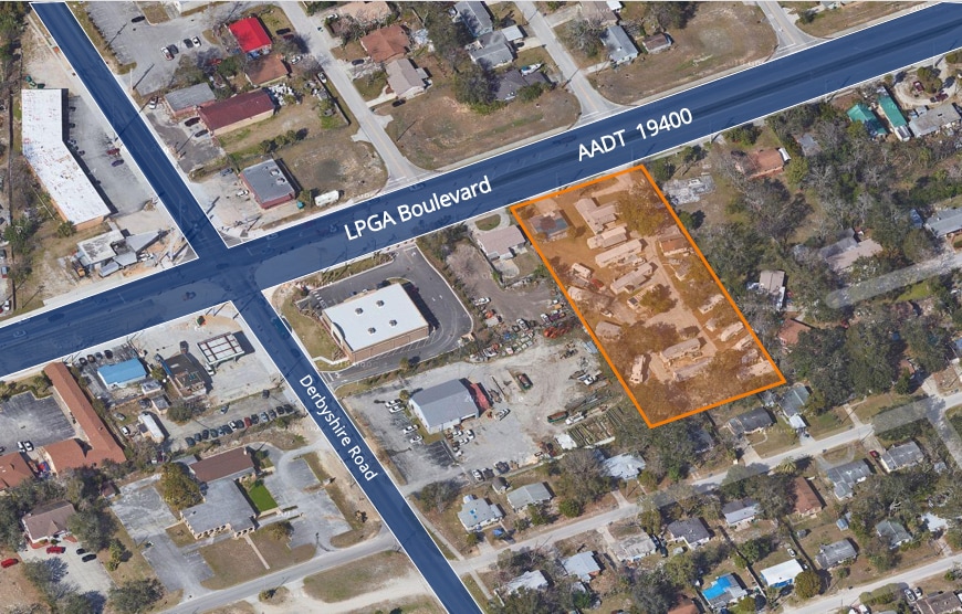 1247 Lpga Blvd, Daytona Beach, FL à vendre - Photo de l’immeuble – Image 2 sur 12