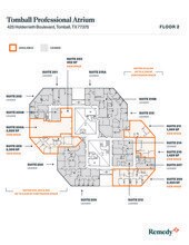 425 Holderrieth Blvd, Tomball, TX à louer Plan d’étage– Image 1 sur 1
