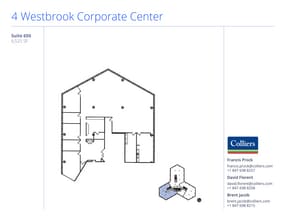 4 Westbrook Corporate Ctr, Westchester, IL à louer Plan d’étage– Image 1 sur 1
