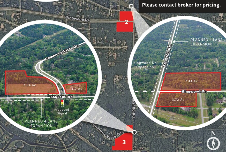 Kingwood Dr & FM 2100, Huffman, TX à vendre - Photo de l’immeuble – Image 3 sur 4