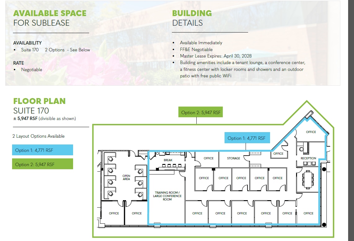 3128 Highwoods Blvd, Raleigh, NC à louer Plan d’étage– Image 1 sur 1