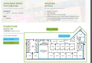 3128 Highwoods Blvd, Raleigh, NC à louer Plan d’étage– Image 1 sur 1