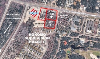 Plus de détails pour 2214 Farm to Market Road 3036, Rockport, TX - Terrain à vendre