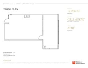 5933 Coronado Ln, Pleasanton, CA à louer Plan d’étage– Image 1 sur 1