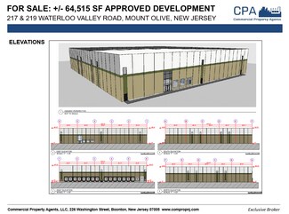 Plus de détails pour 217-219 Waterloo Valley Rd. rd, Mount Olive, NJ - Industriel/Logistique à vendre