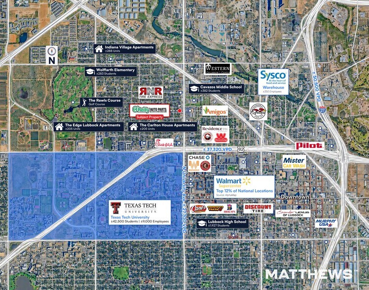 115 N University Ave, Lubbock, TX à vendre - Photo de l’immeuble – Image 3 sur 3
