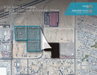 Plus de détails pour NEQ S 249th Ave & Durango St, Buckeye, AZ - Terrain à vendre