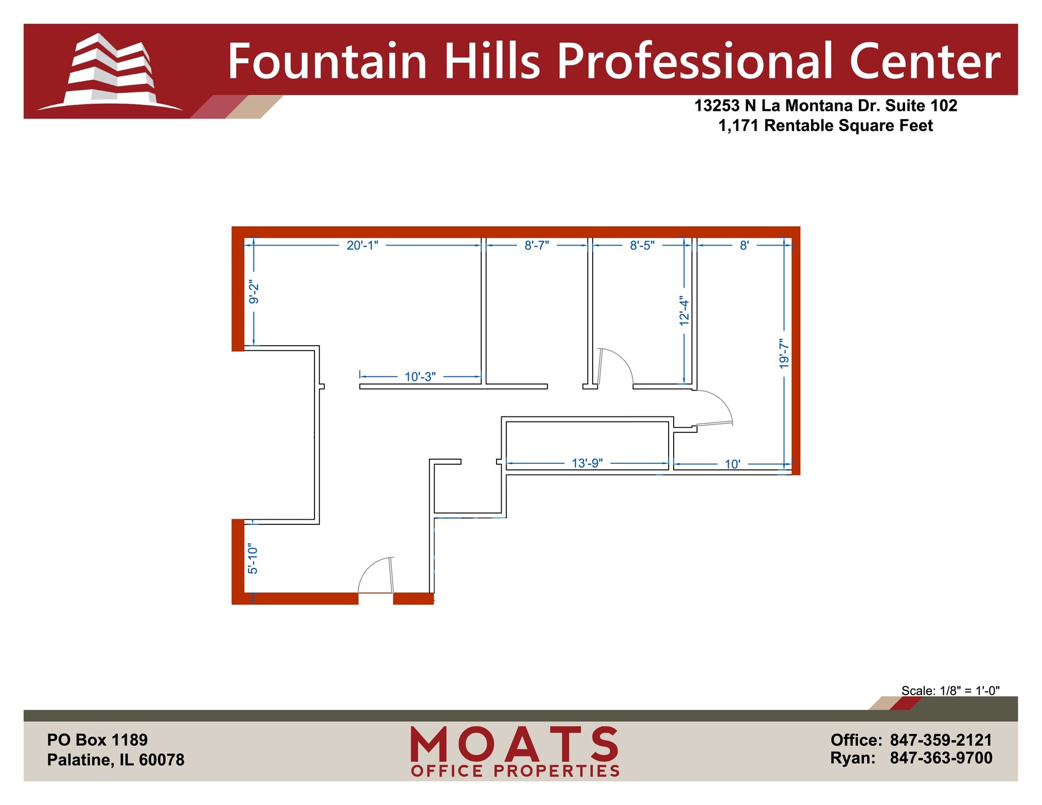 13253 N La Montana, Fountain Hills, AZ à louer Plan de site– Image 1 sur 1