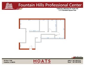 13253 N La Montana, Fountain Hills, AZ à louer Plan de site– Image 1 sur 1