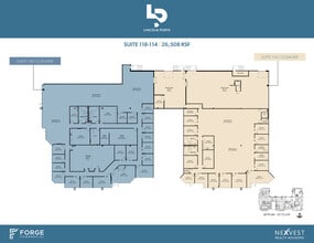 14500 Trinity Blvd, Fort Worth, TX à louer Plan d’étage– Image 1 sur 6