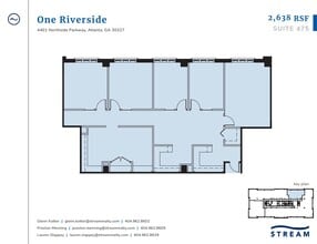 4401 Northside Pky NW, Atlanta, GA à louer Plan d’étage– Image 1 sur 1
