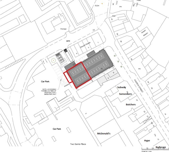 37-41 Church St, Ormskirk à louer Plan de site– Image 1 sur 1