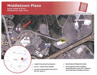 Plus de détails pour 800 N Galleria Dr, Middletown, NY - Local commercial à louer