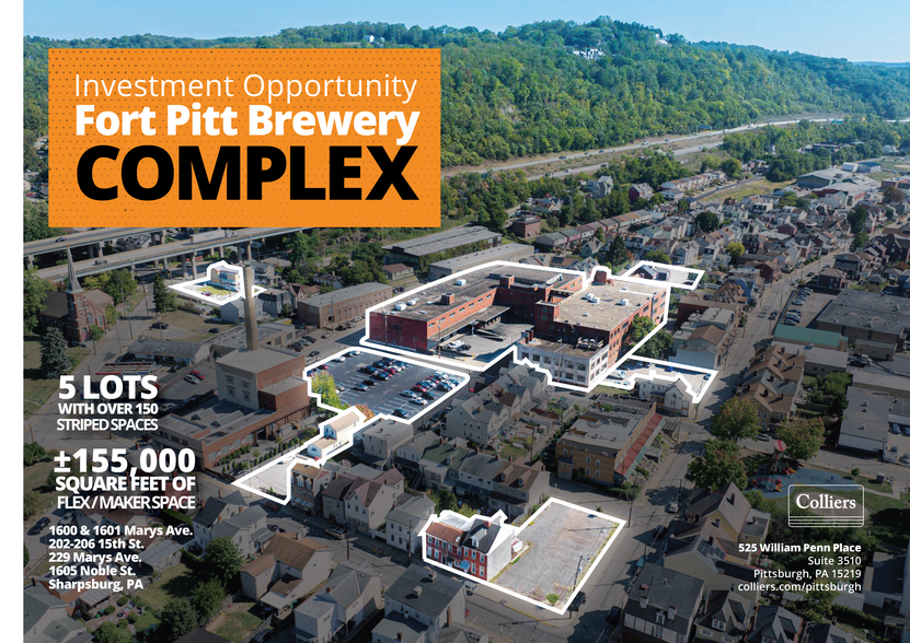 The Fort Pitt Brewery Complex portefeuille de 2 biens à vendre sur LoopNet.fr - Photo de l’immeuble – Image 1 sur 14