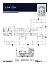 950 17th St, Denver, CO à louer Plan d’étage– Image 1 sur 1