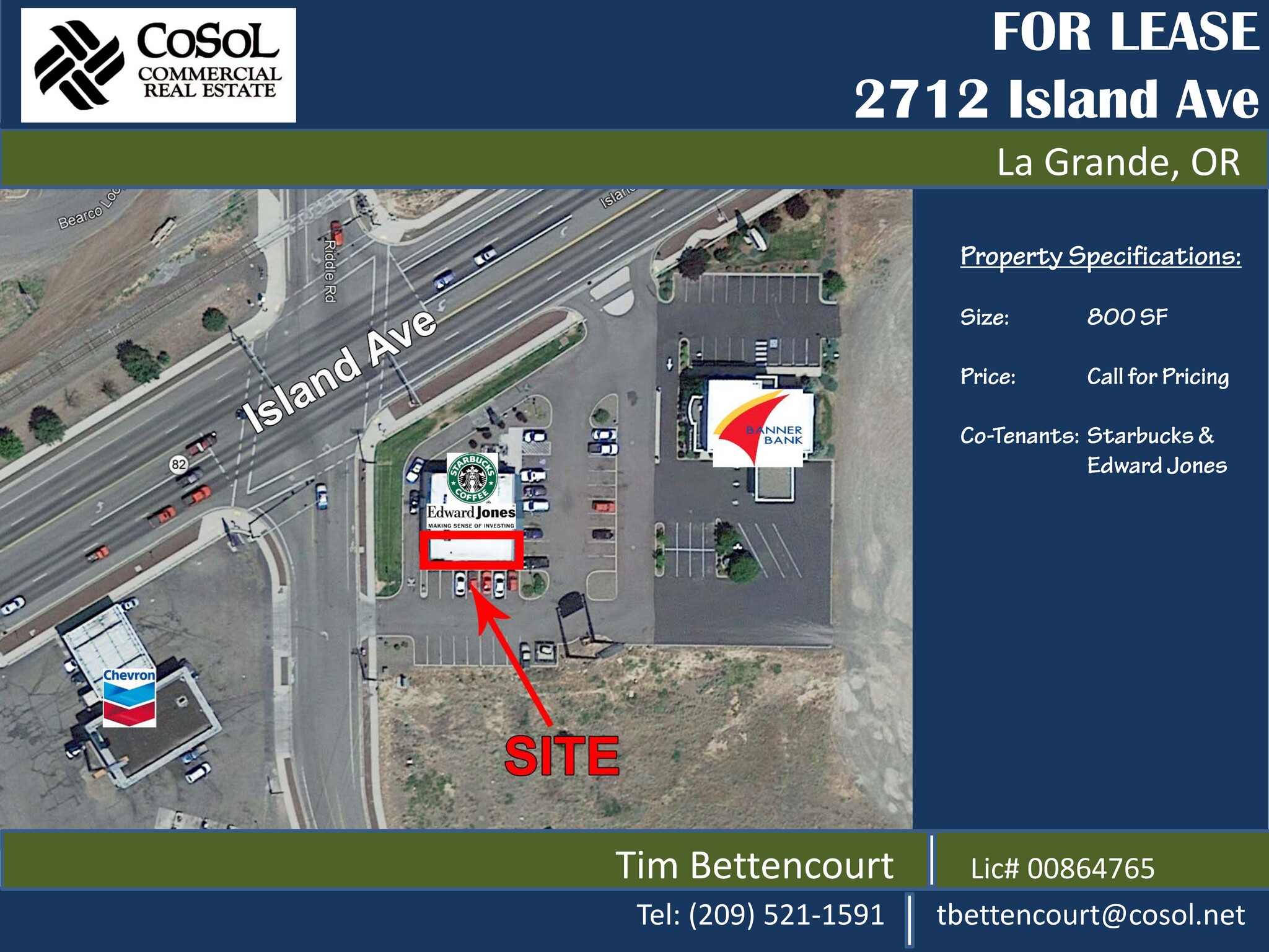 2712 Island Ave, La Grande, OR à louer Plan de site– Image 1 sur 1