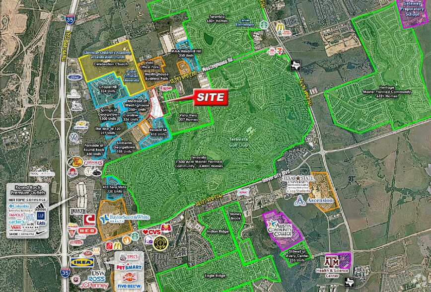 748 & 750 Westinghouse Rd, Georgetown, TX à vendre - Photo de l’immeuble – Image 3 sur 5