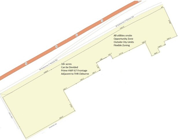 1711 Walter Holliday, Cleburne, TX à vendre - Plan cadastral – Image 3 sur 22