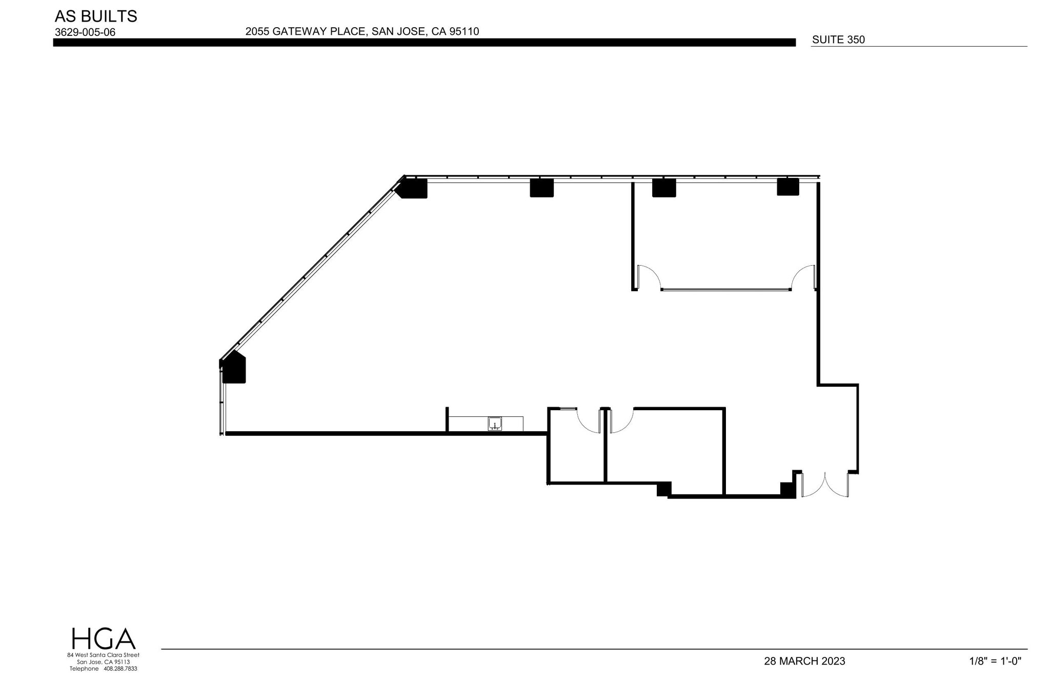 2033 Gateway Pl, San Jose, CA à louer Plan d’étage– Image 1 sur 1
