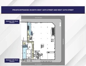100-112 W 125th St, New York, NY à louer Plan d’étage– Image 2 sur 11